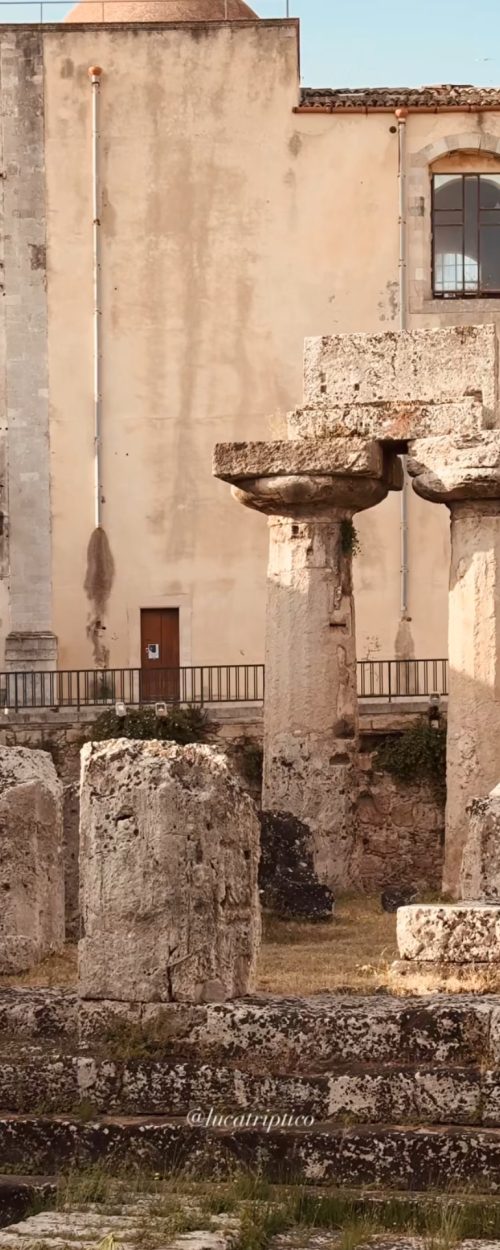 ORTIGIA - TEMPIO DI APOLLO